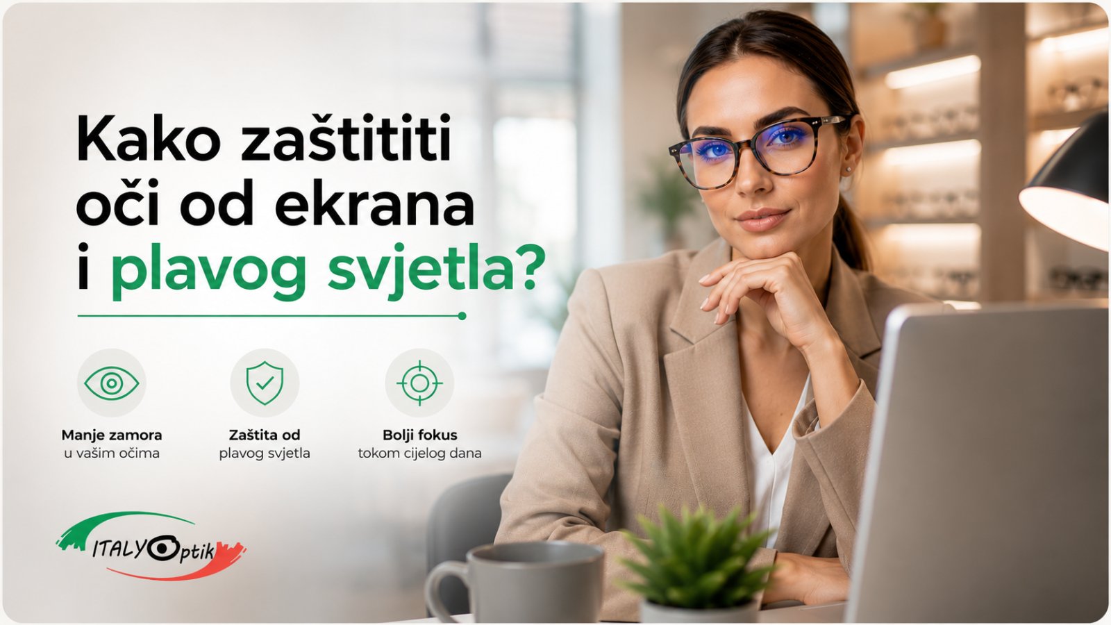 Kako zaštititi oči od ekrana i plavog svjetla?